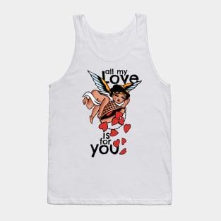 Vintage Cupid Bring Love to You Tank Top